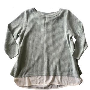 The Limited Chiffon hem